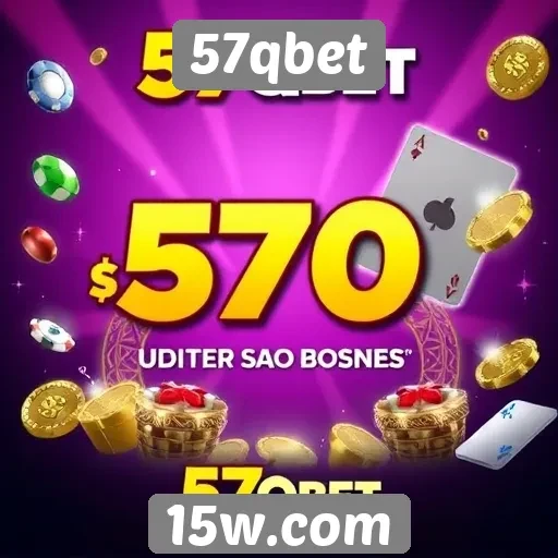 Ofertas de bônus disponíveis no 57qbet