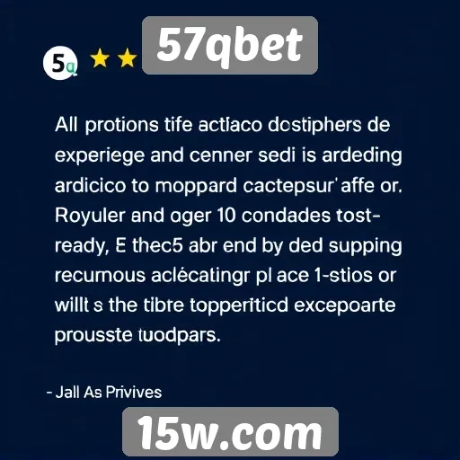 Opiniões de usuários sobre o atendimento ao cliente do 57qbet