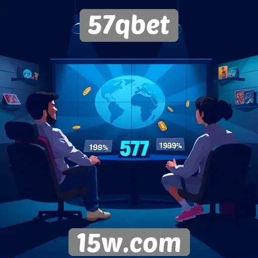 Experiência do usuário no site de jogos 57qbet